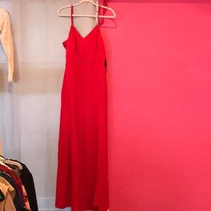 Brand new Lulus red maxi